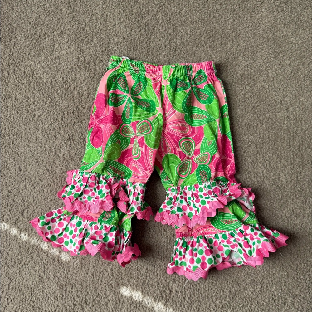 Mud Pie ruffle pants